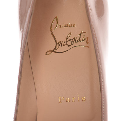 Christian Louboutin Patent Simple 100 Pumps 39.5 Nude 9 of 12