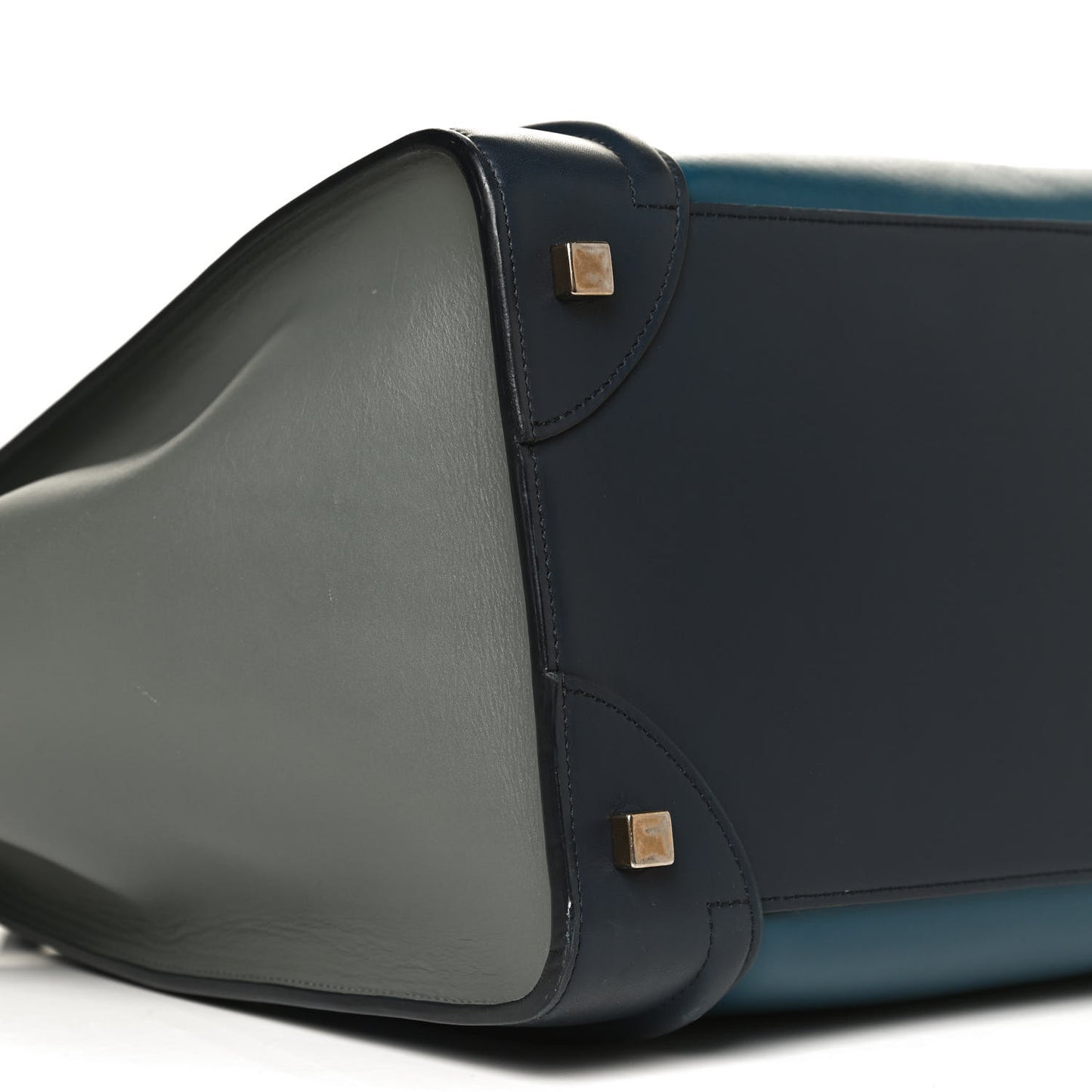 Smooth Calfskin Tri-Color Mini Luggage