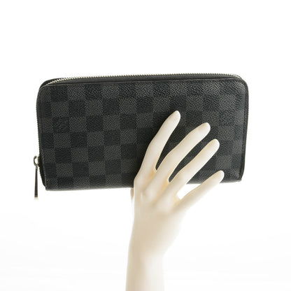 Louis Vuitton Damier Graphite Zippy Organizer Wallet 2 of 8