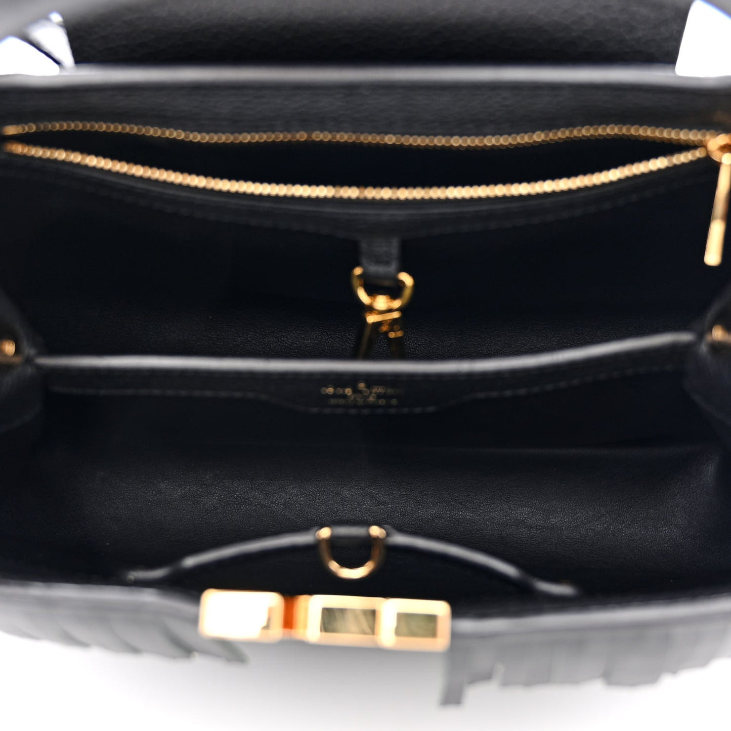 Hanami Taurillon Capucines BB Black Multicolor