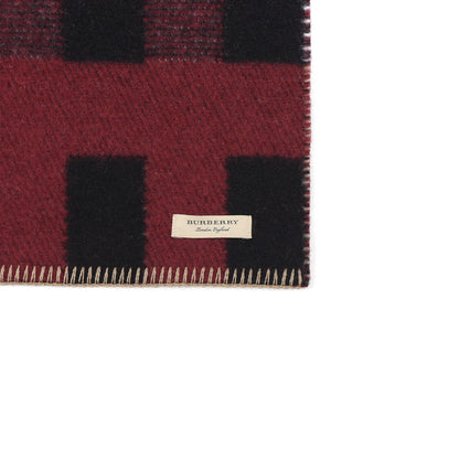 Burberry Wool Cashmere Half Mega Check Blanket Scarf House Check 3 of 4