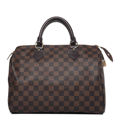Louis Vuitton Damier Ebene Speedy 30 1 of 14