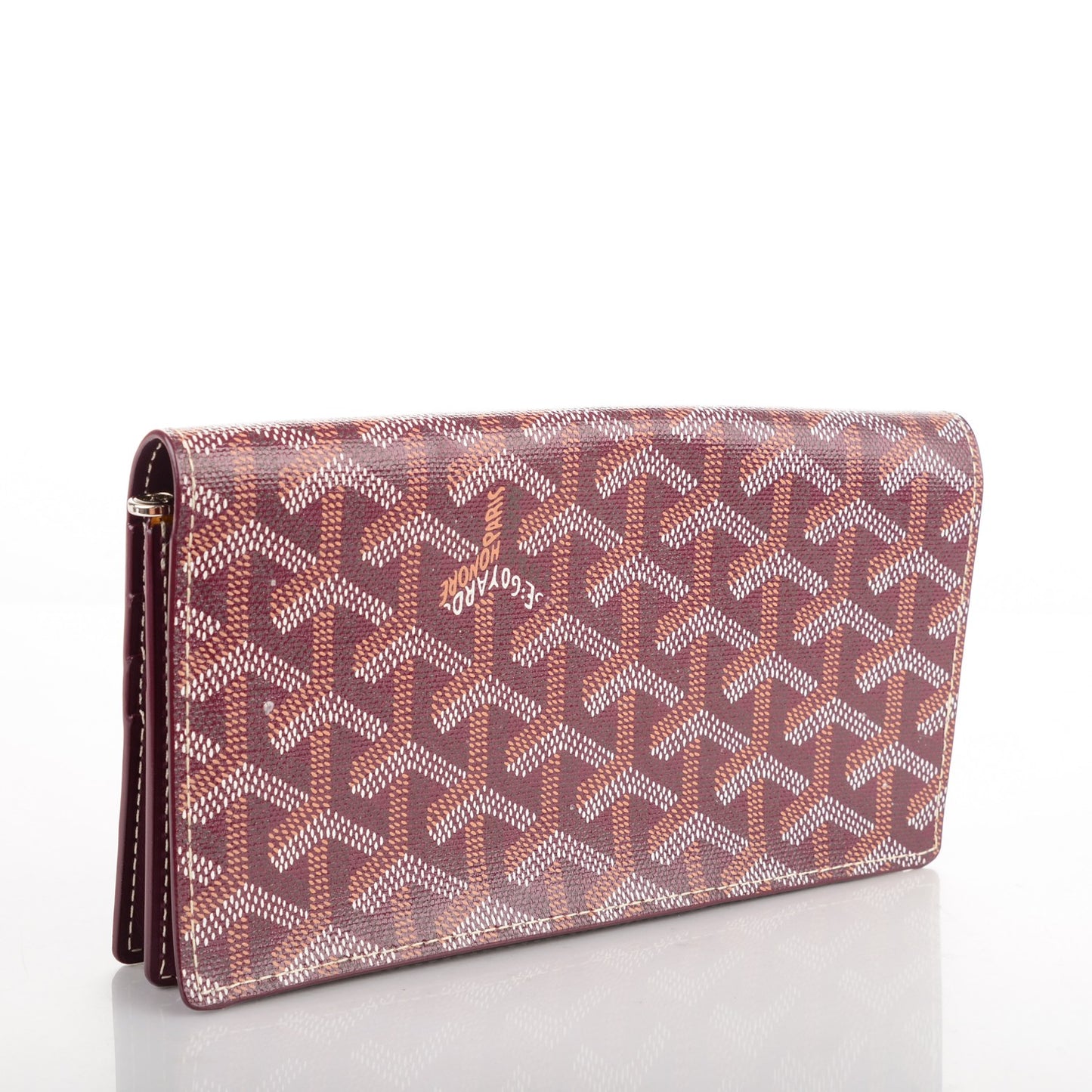 Goyardine Richelieu Wallet Burgundy