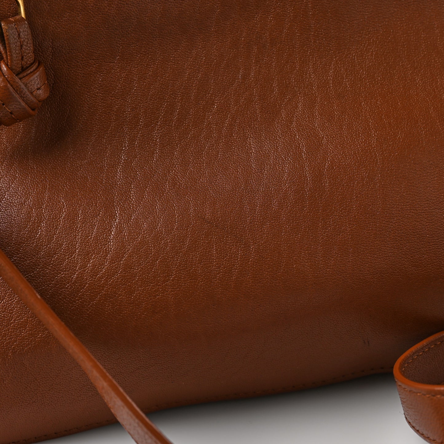 Lambskin Medium PS1 Satchel Saddle