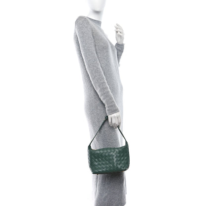 Bottega Veneta Calfskin Nappa Intrecciato Mini Wallace Aloe 3 of 21