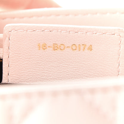 Christian Dior Lambskin Cannage Medium Lady Dior Light Pink 10 of 10