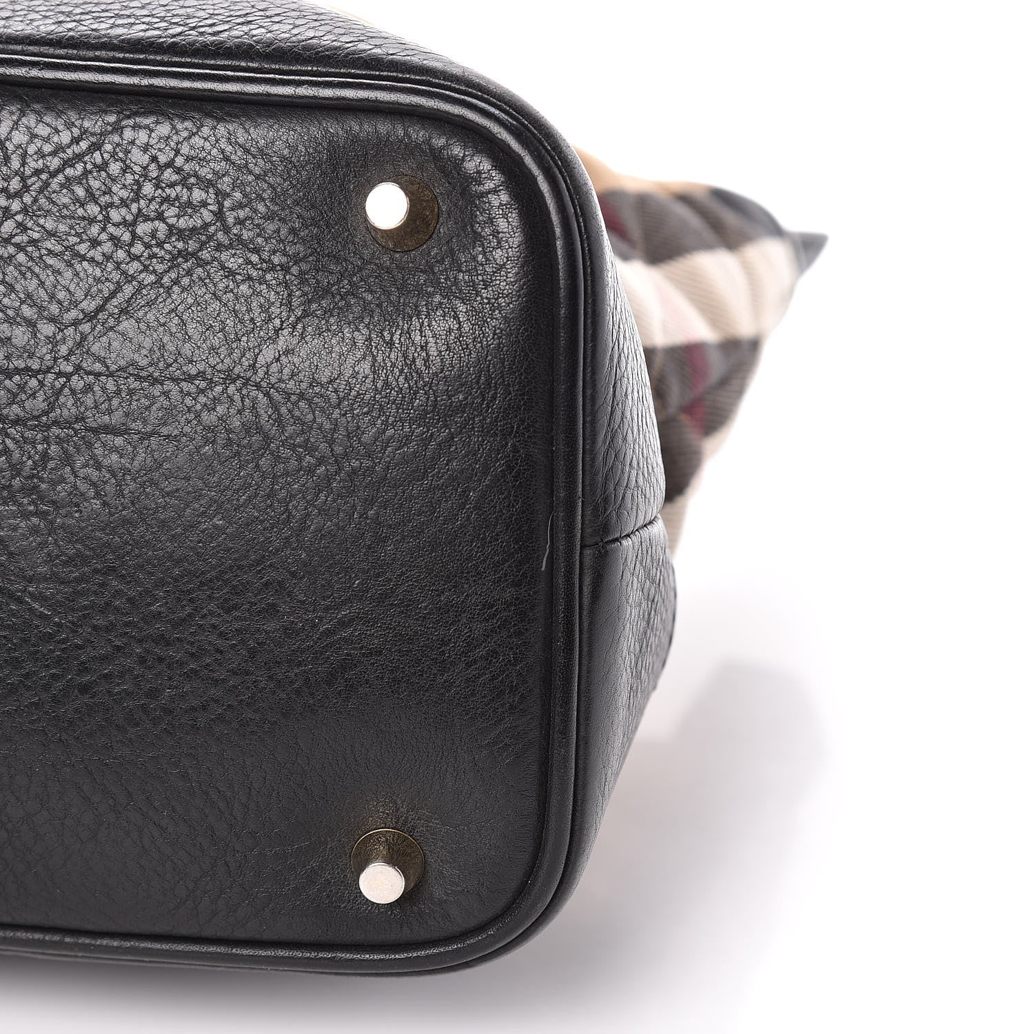 Burberry House Check Quilted Tote Black 6 of 16