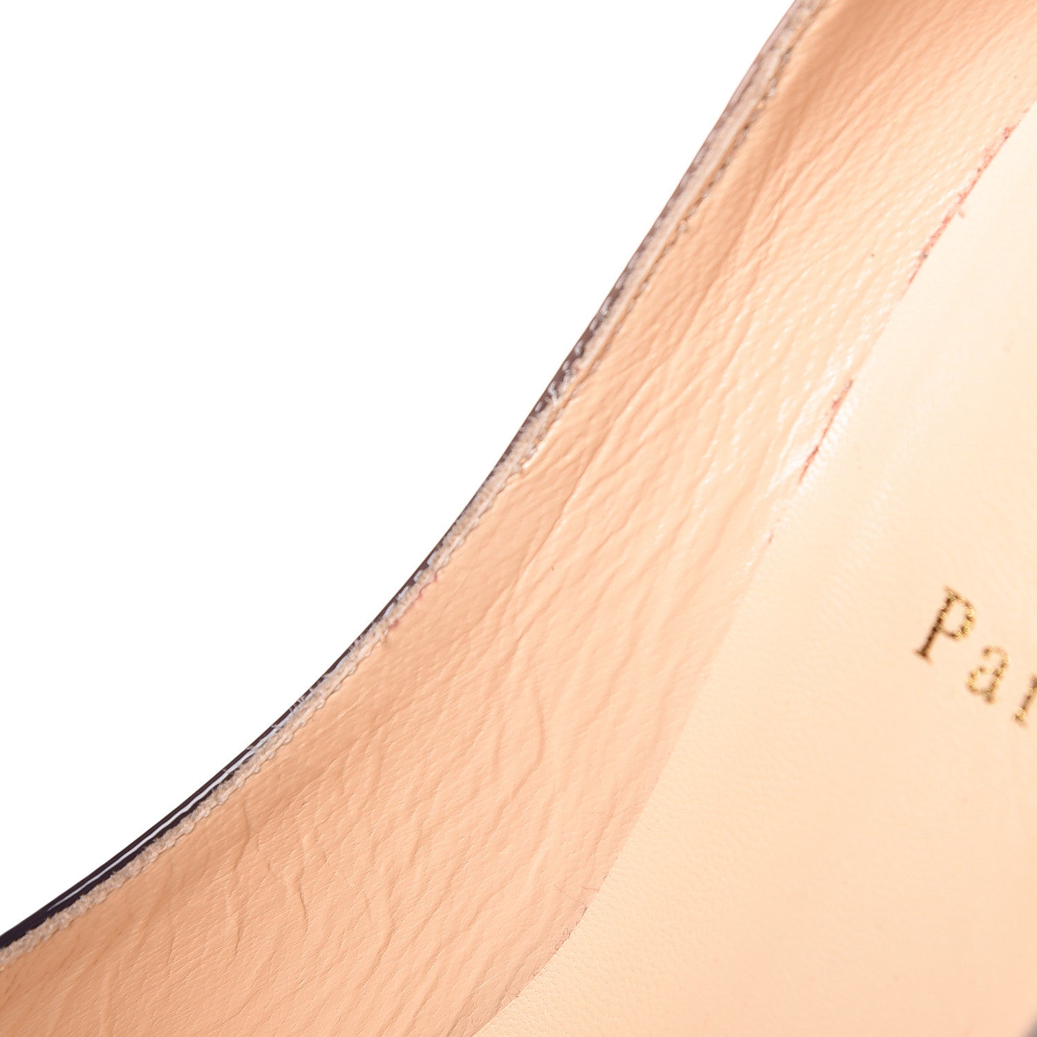 Christian Louboutin Patent Degrade Decollete 554 100 Pumps 39.5 Black Nude 8 of 10