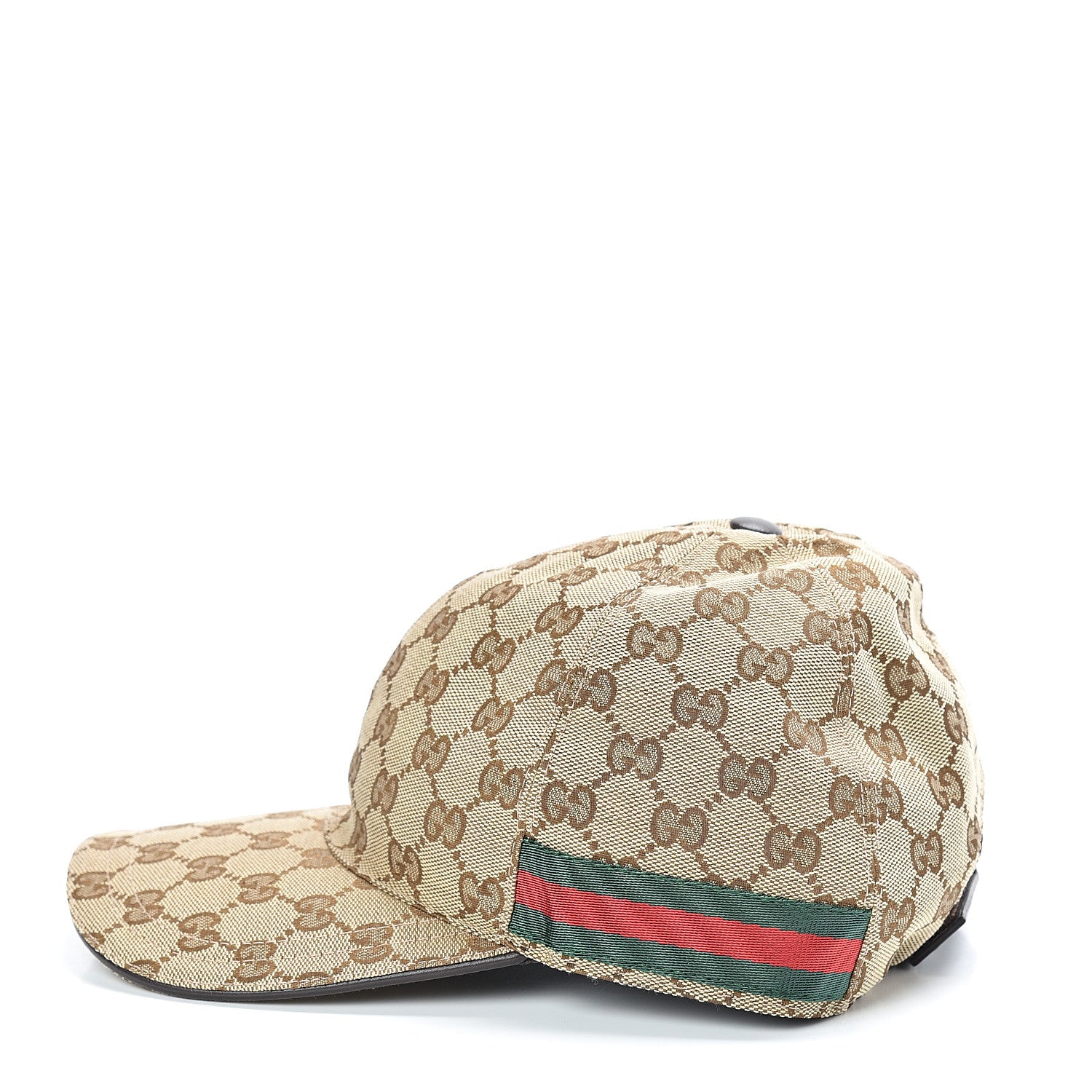 Gucci Monogram Web Baseball Hat M Beige Cocoa 3 of 8
