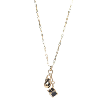 Louis Vuitton Minigram Necklace Gold 1 of 8