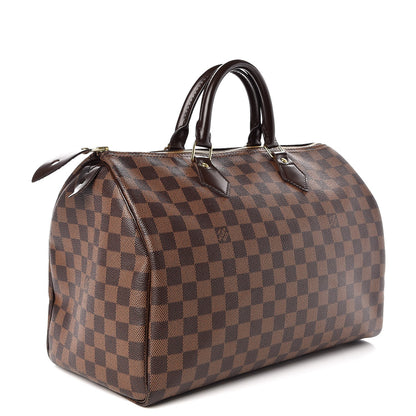 Louis Vuitton Damier Ebene Speedy 35 4 of 8