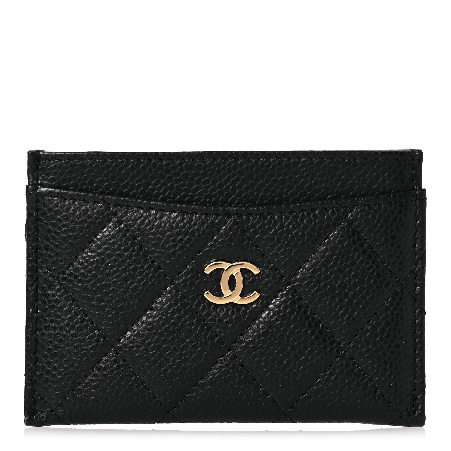Chanel Caviar Quilted Card Holder Black 1 of 10