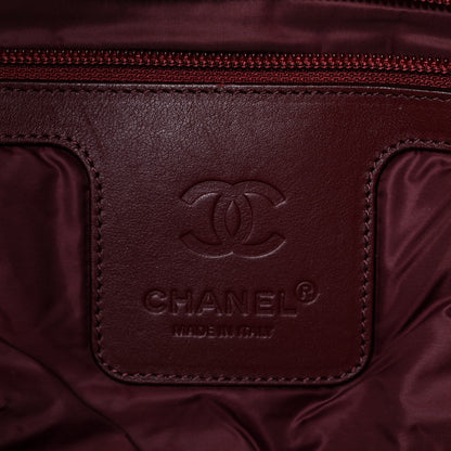 Chanel Nylon Quilted Large Coco Cocoon Tote Black 6 of 9