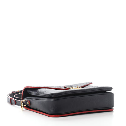 Louis Vuitton Empreinte Pochette Metis Marine Rouge 4 of 9