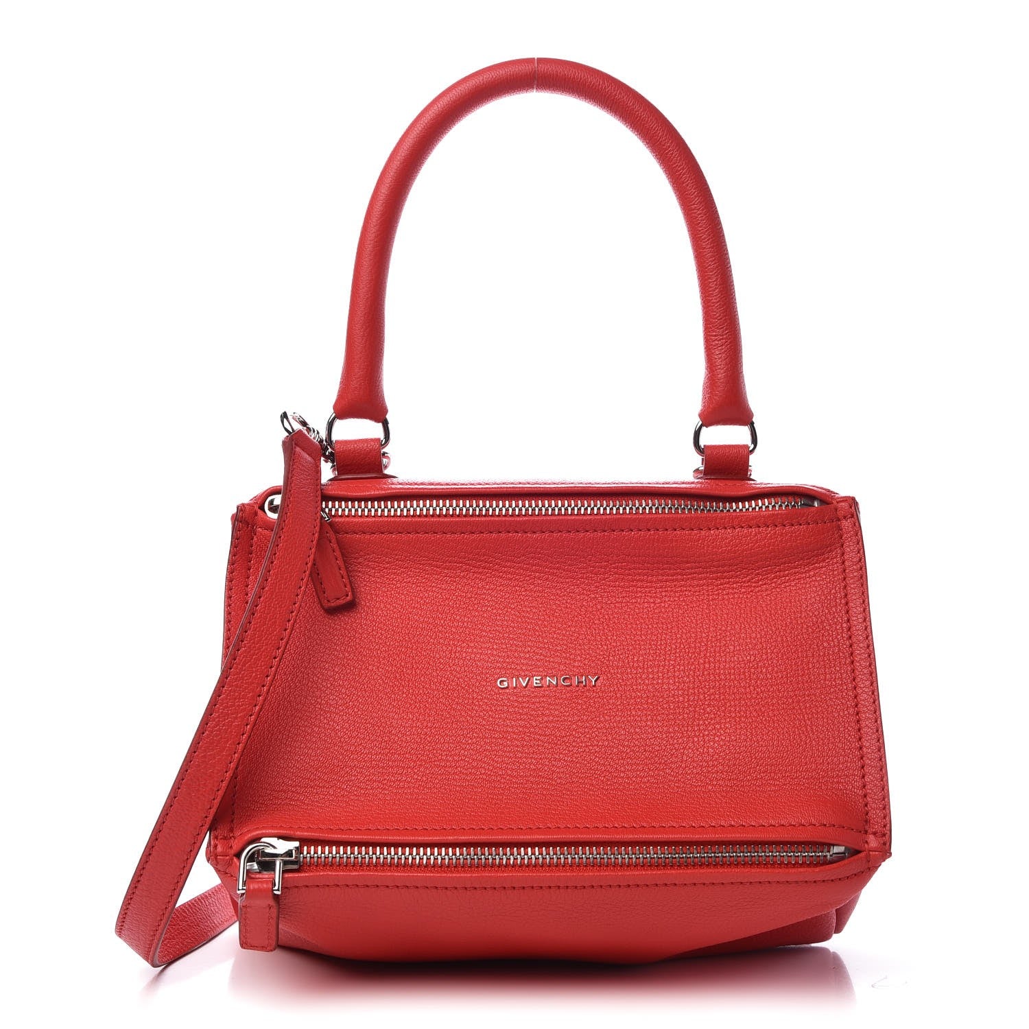 Givenchy Sugar Goatskin Small Pandora Red 1 of 9