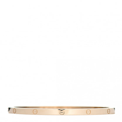 Cartier 18K Yellow Gold Small LOVE Bracelet 18 1 of 5