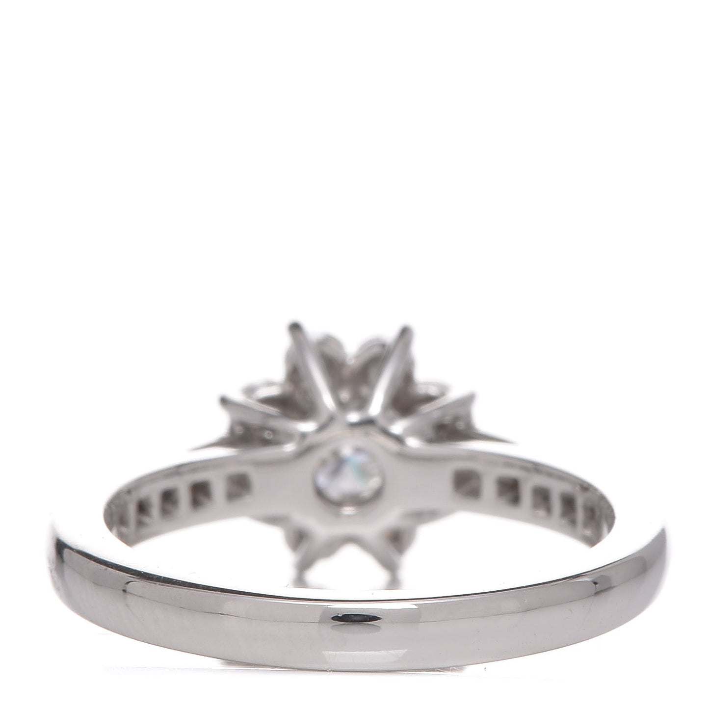Platinum Diamond Flora Ring 48 4.5