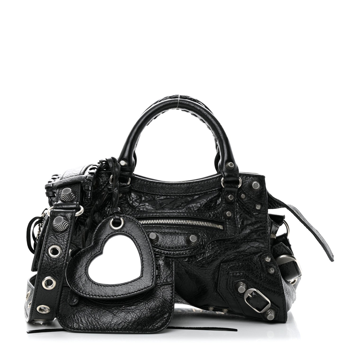 Balenciaga Agneau Arena Neo Cagole Handbag XS Black 1 of 10