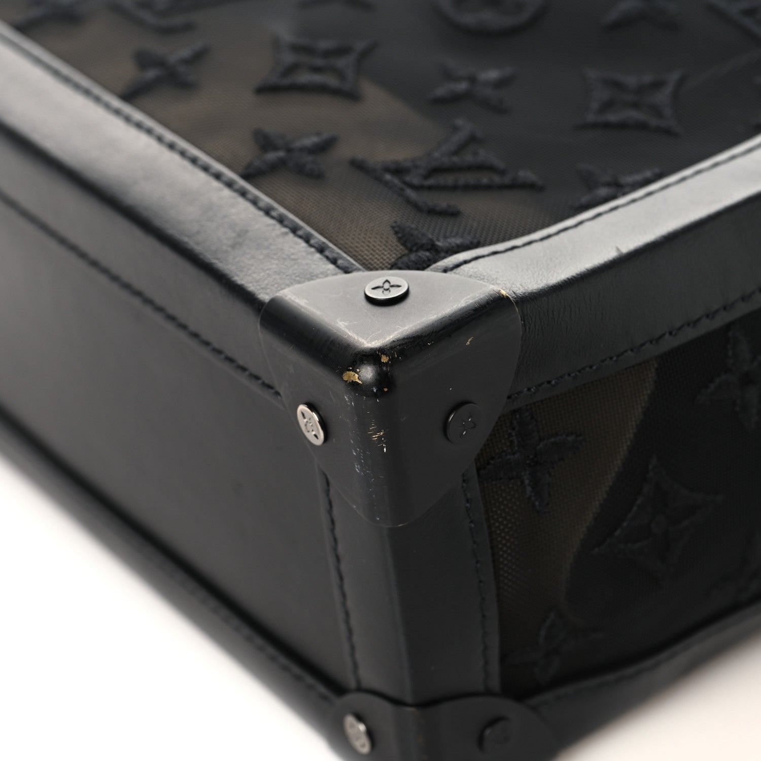 Louis Vuitton Monogram See Through Soft Trunk Black 9 of 12