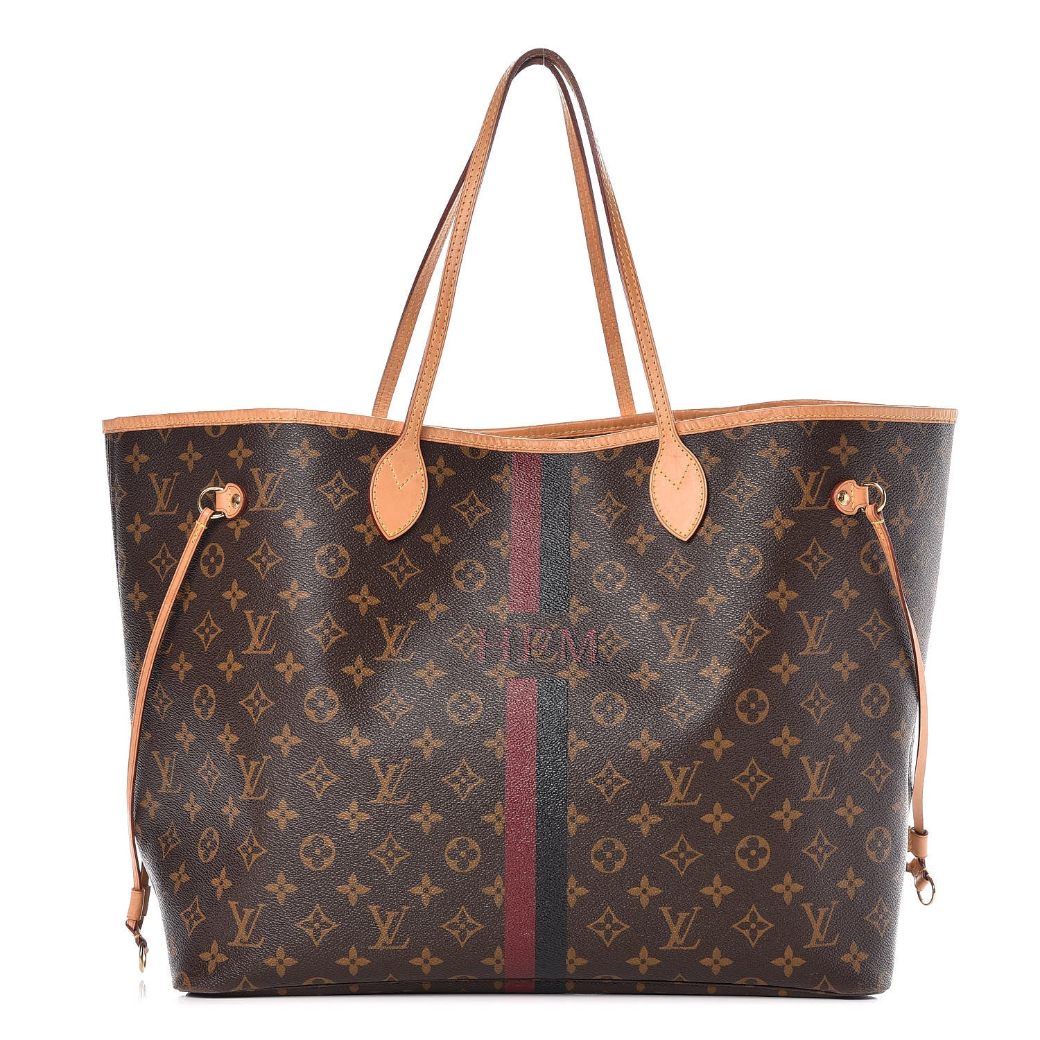 Louis Vuitton Monogram My LV Heritage Neverfull GM Bordeaux Black 1 of 10
