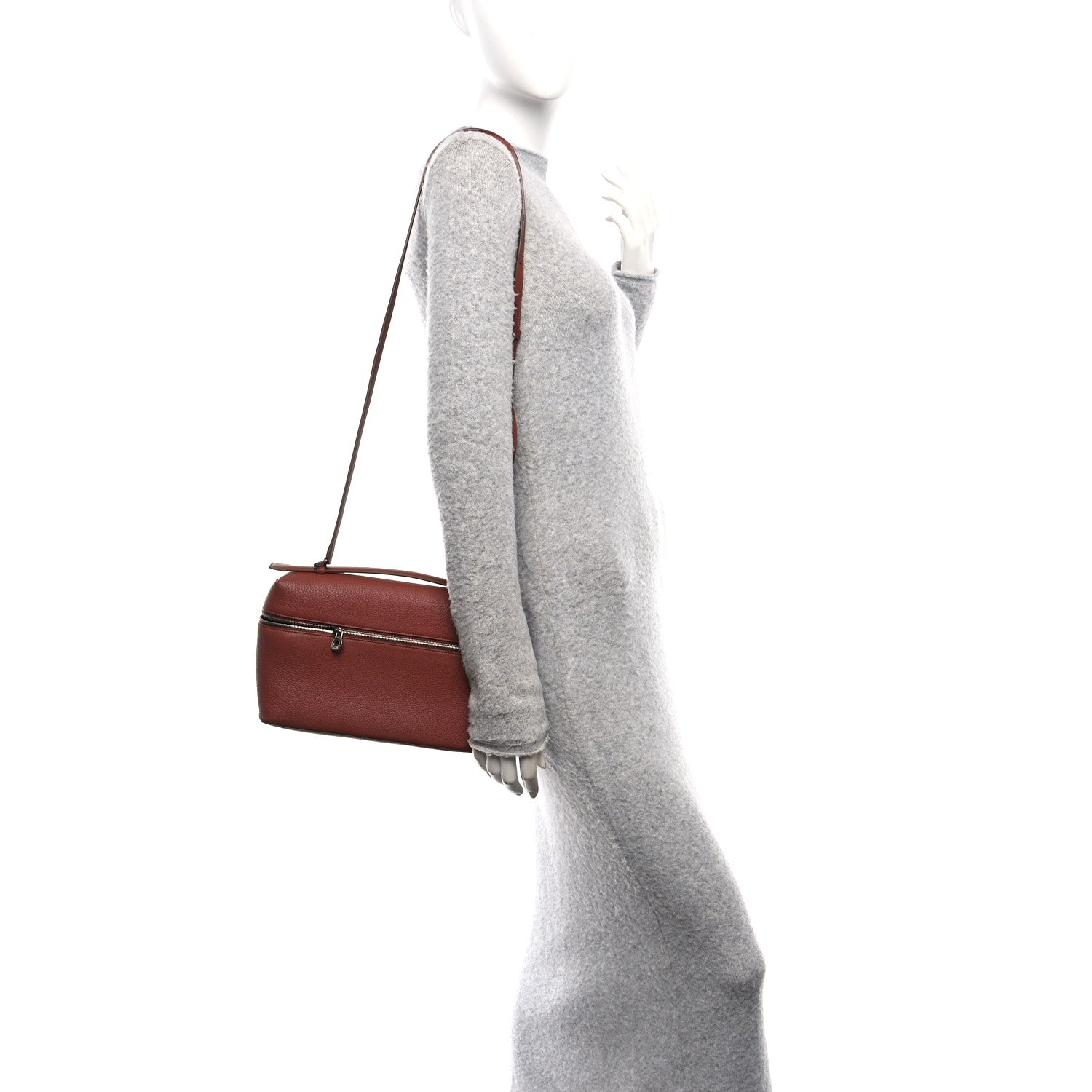 Loro Piana Tender Calfskin Extra Pocket L27 Kummel 2 of 10