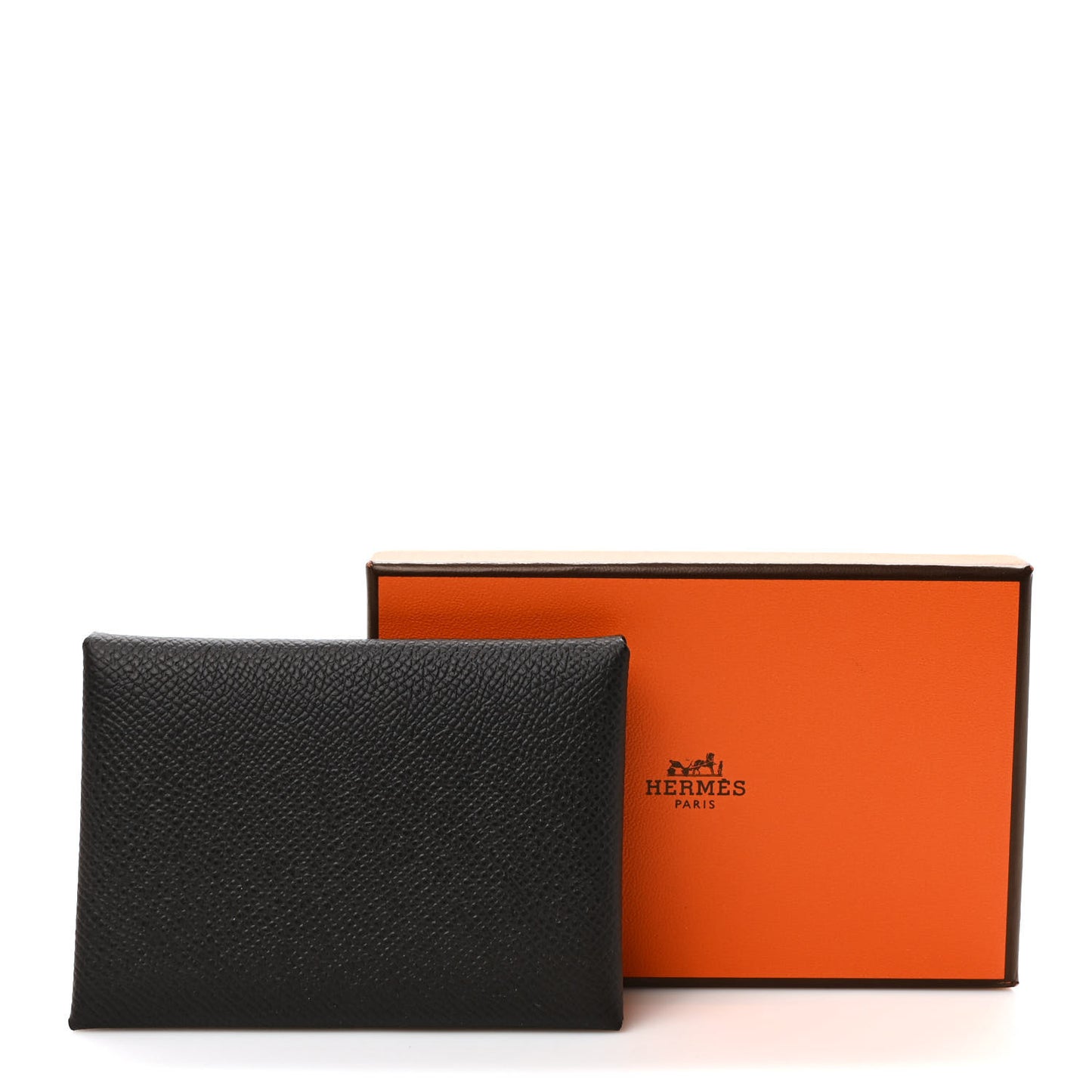 Epsom Calvi Duo Card Case Black