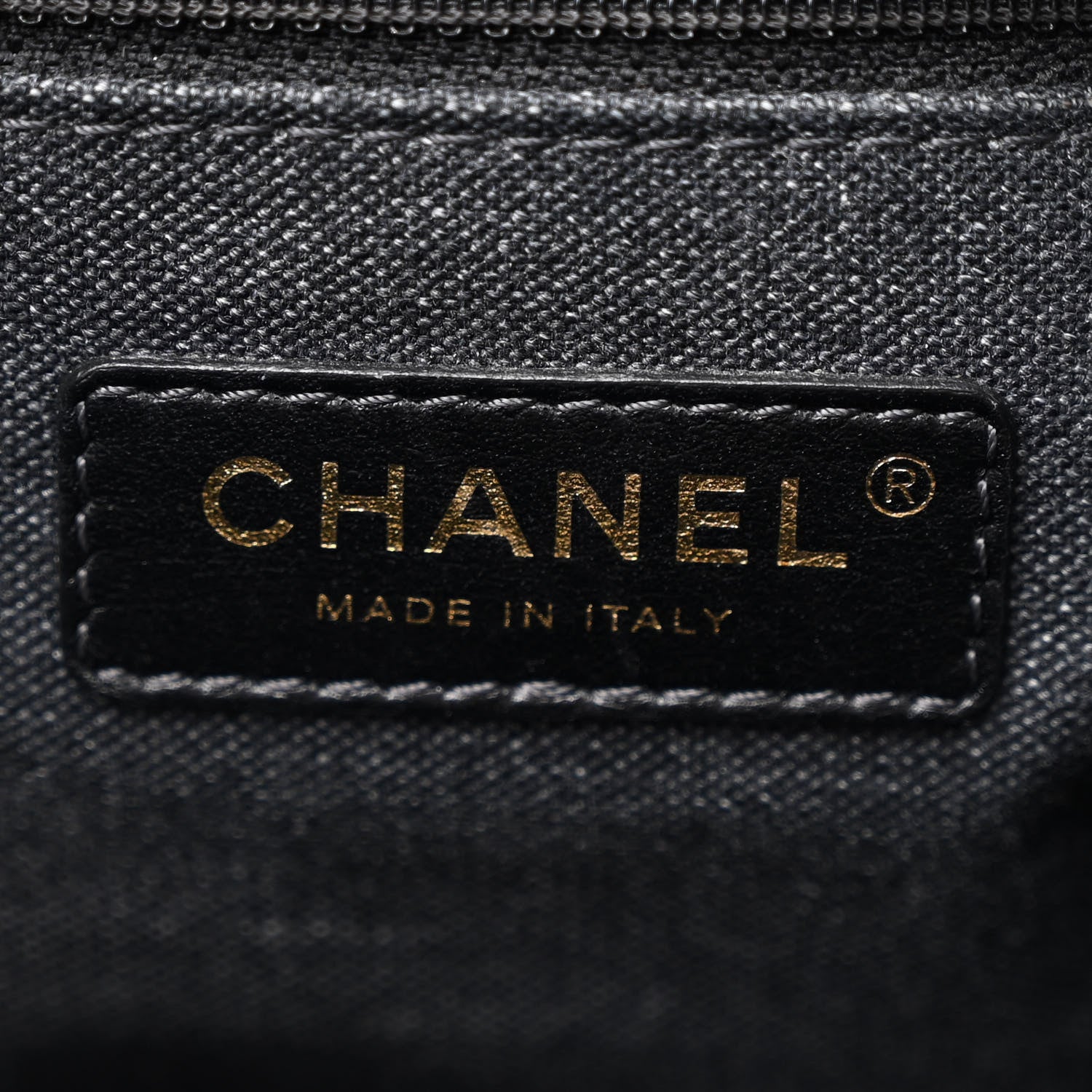 Chanel Calfskin Medium Deauville Tote Black 6 of 15