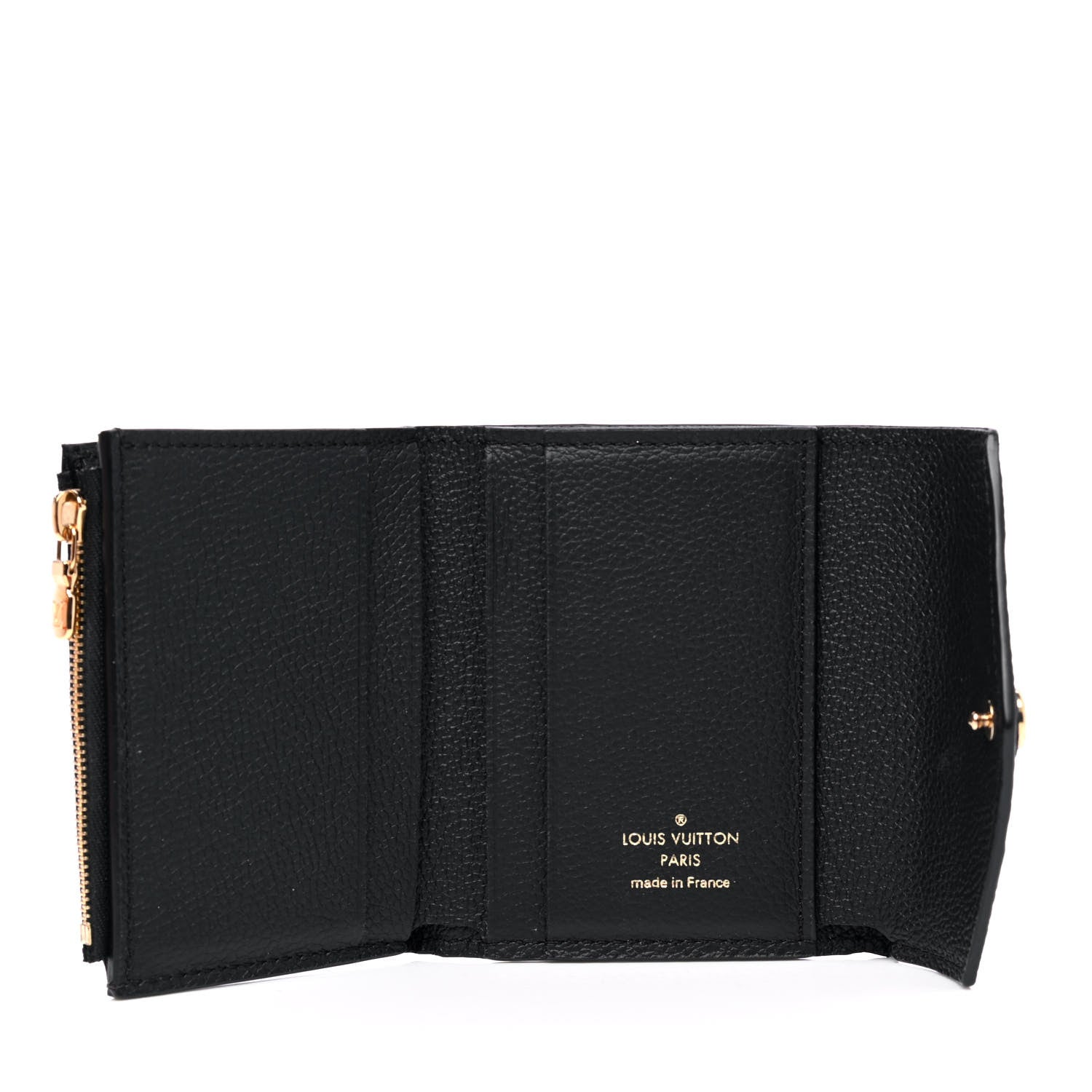 Louis Vuitton Empreinte Zoe Wallet Black 3 of 4
