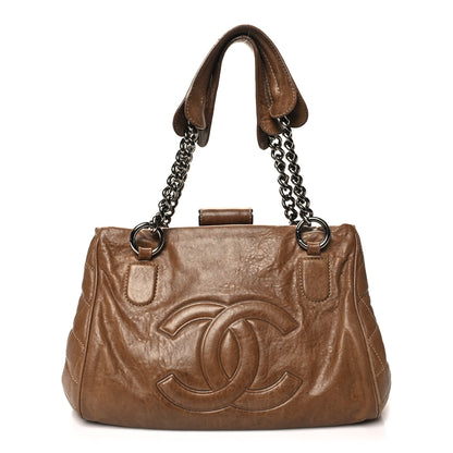 Chanel Calfskin Small Perfect Day Tote Brown 1 of 19