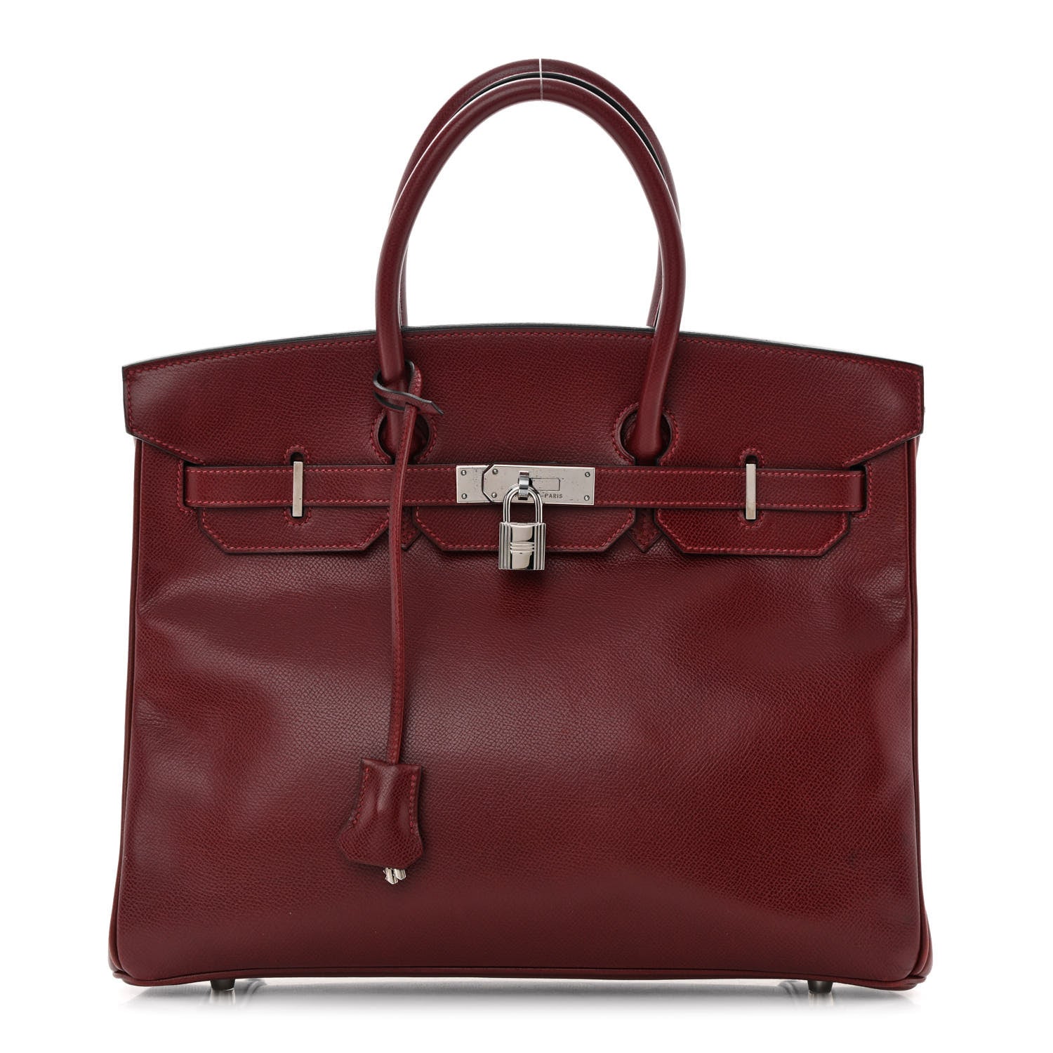 Hermes Courchevel Birkin 35 Rouge 1 of 21