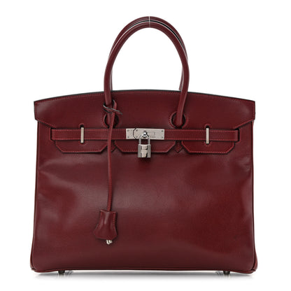 Hermes Courchevel Birkin 35 Rouge 1 of 21