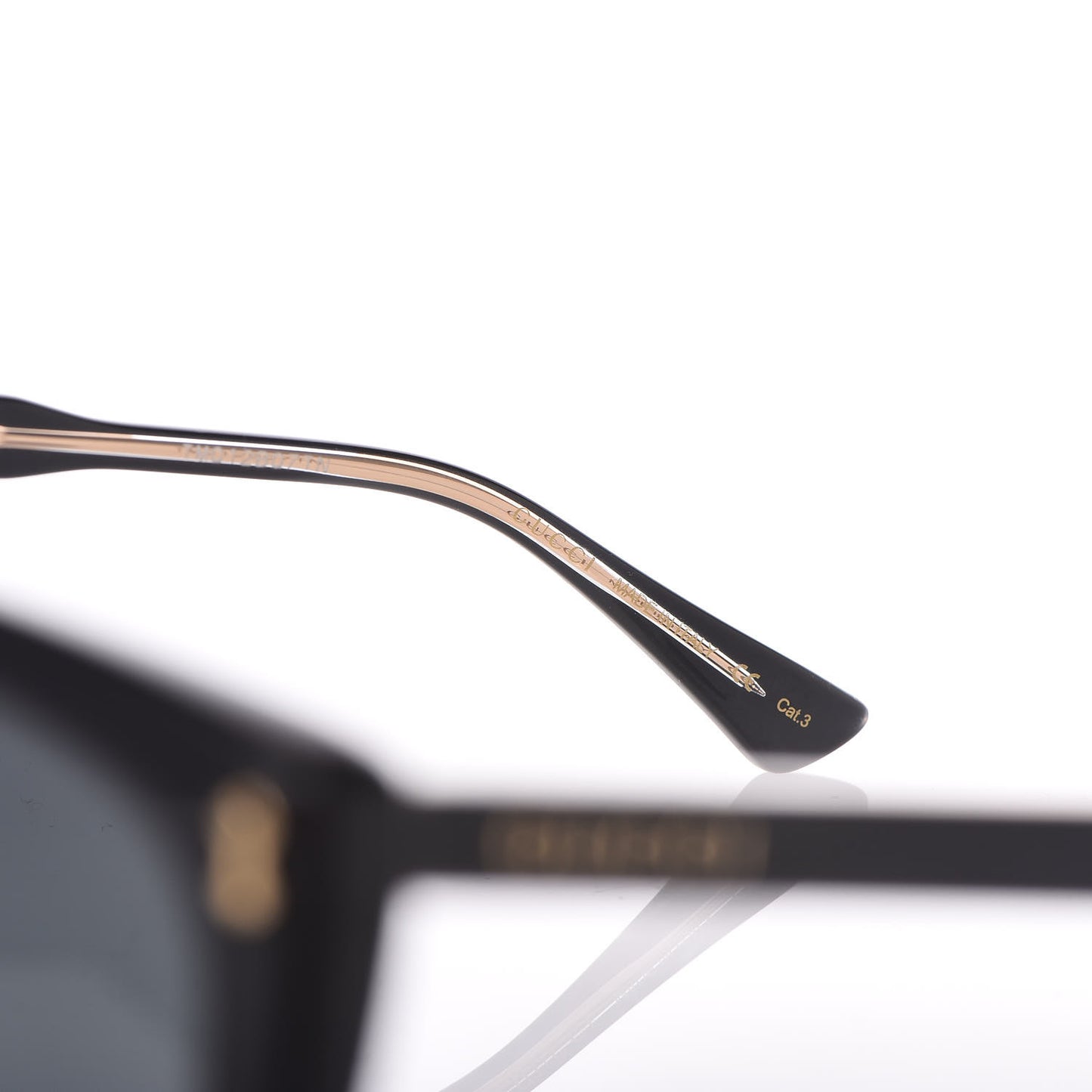 Acetate Cat Eye Sunglasses GG0193SK Black