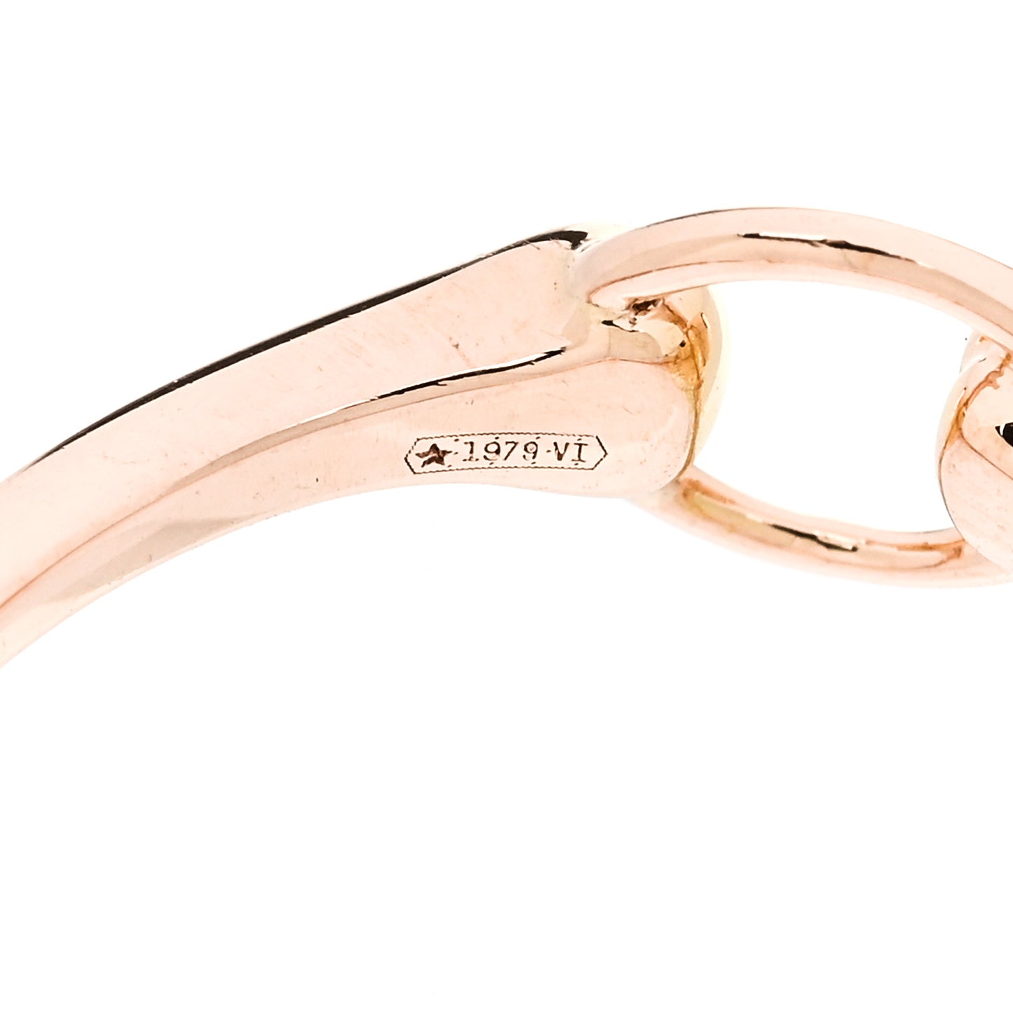 18K Rose Gold Diamond TPM Galop Ring 50 5.25