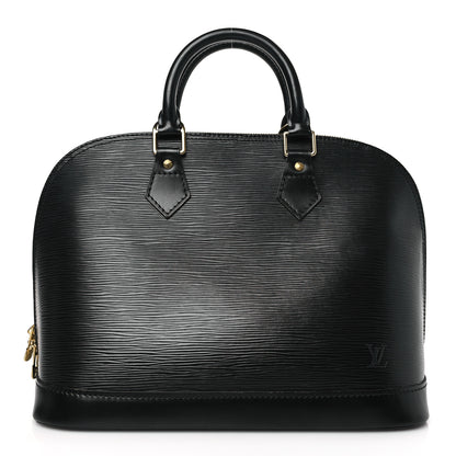 Louis Vuitton Epi Alma PM Black 1 of 11