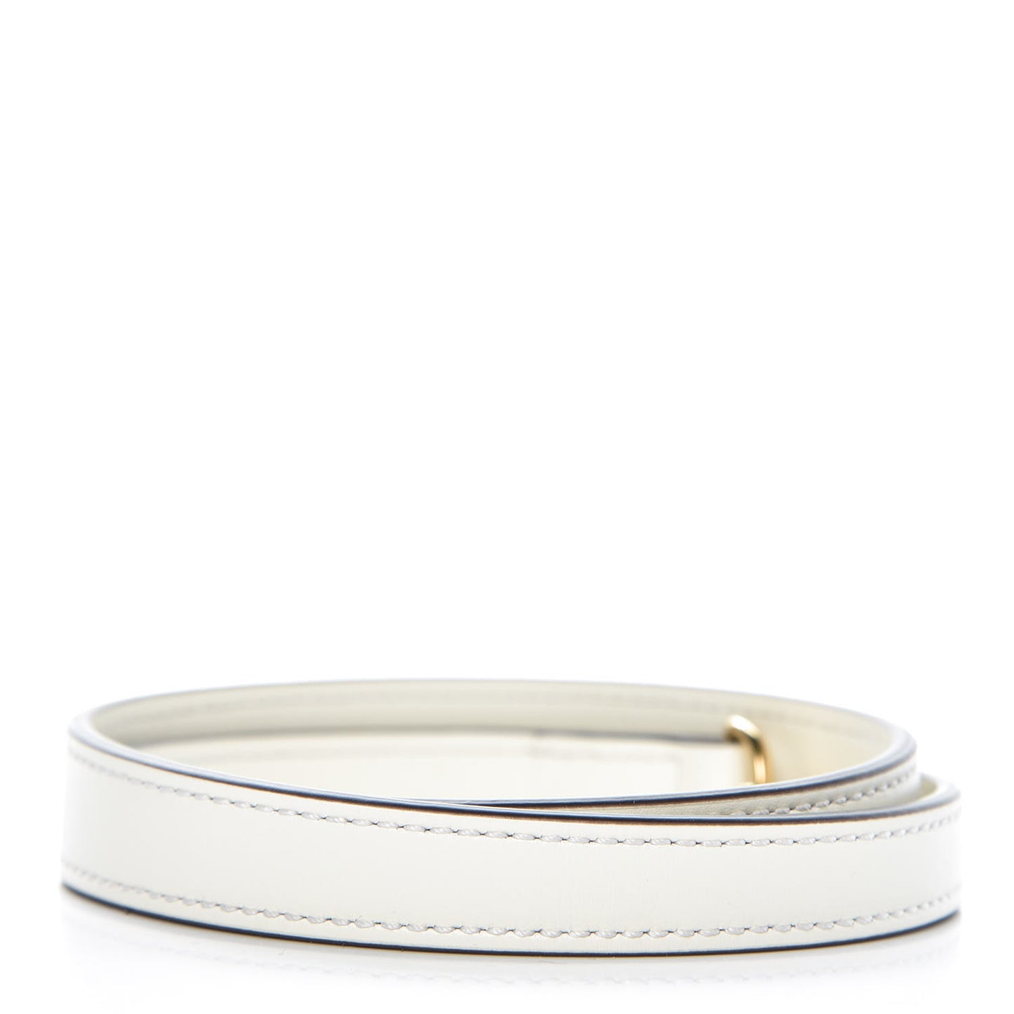 Calfskin Montaigne Shoulder Strap Ivory
