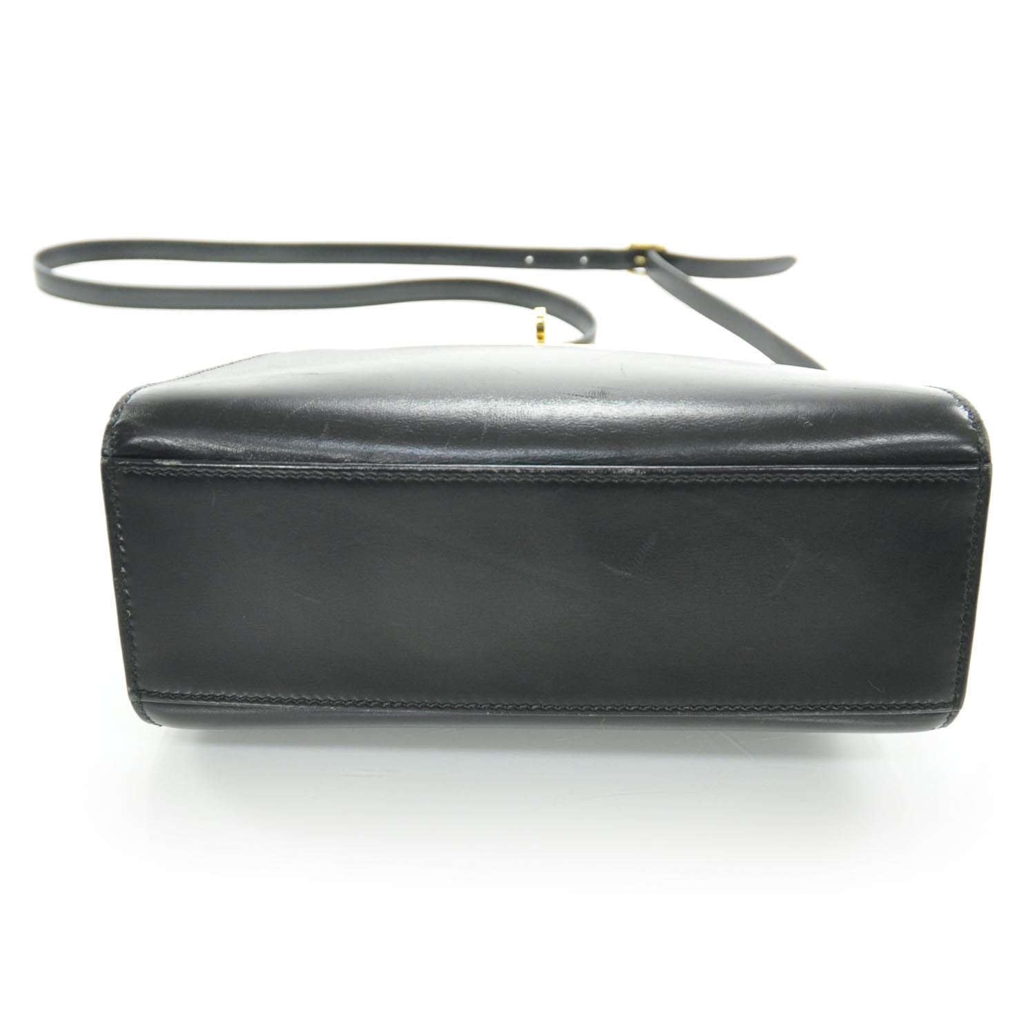 Hermes Box Calf Kelly Sport PM Black 4 of 10