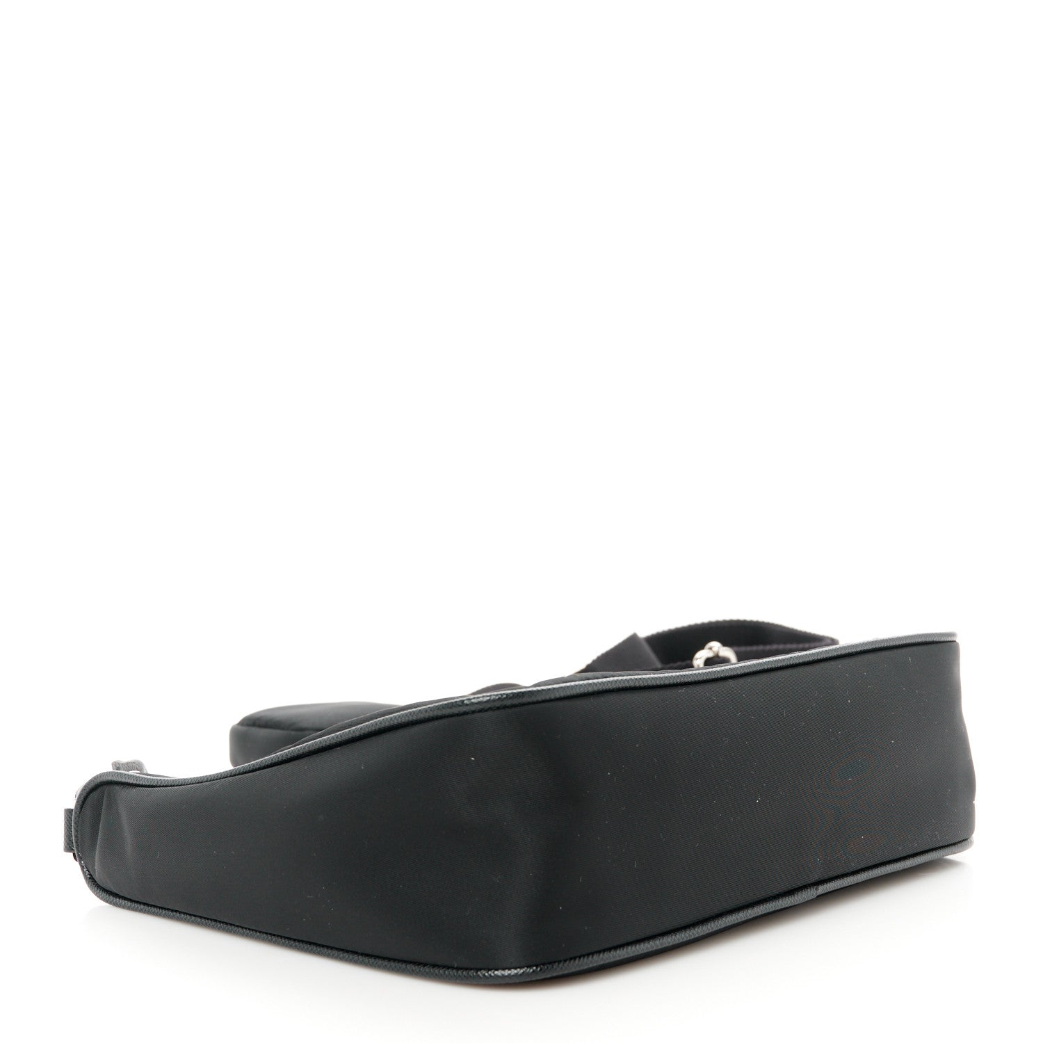 Prada Nylon Re-Edition 2005 Shoulder Bag Black 4 of 14
