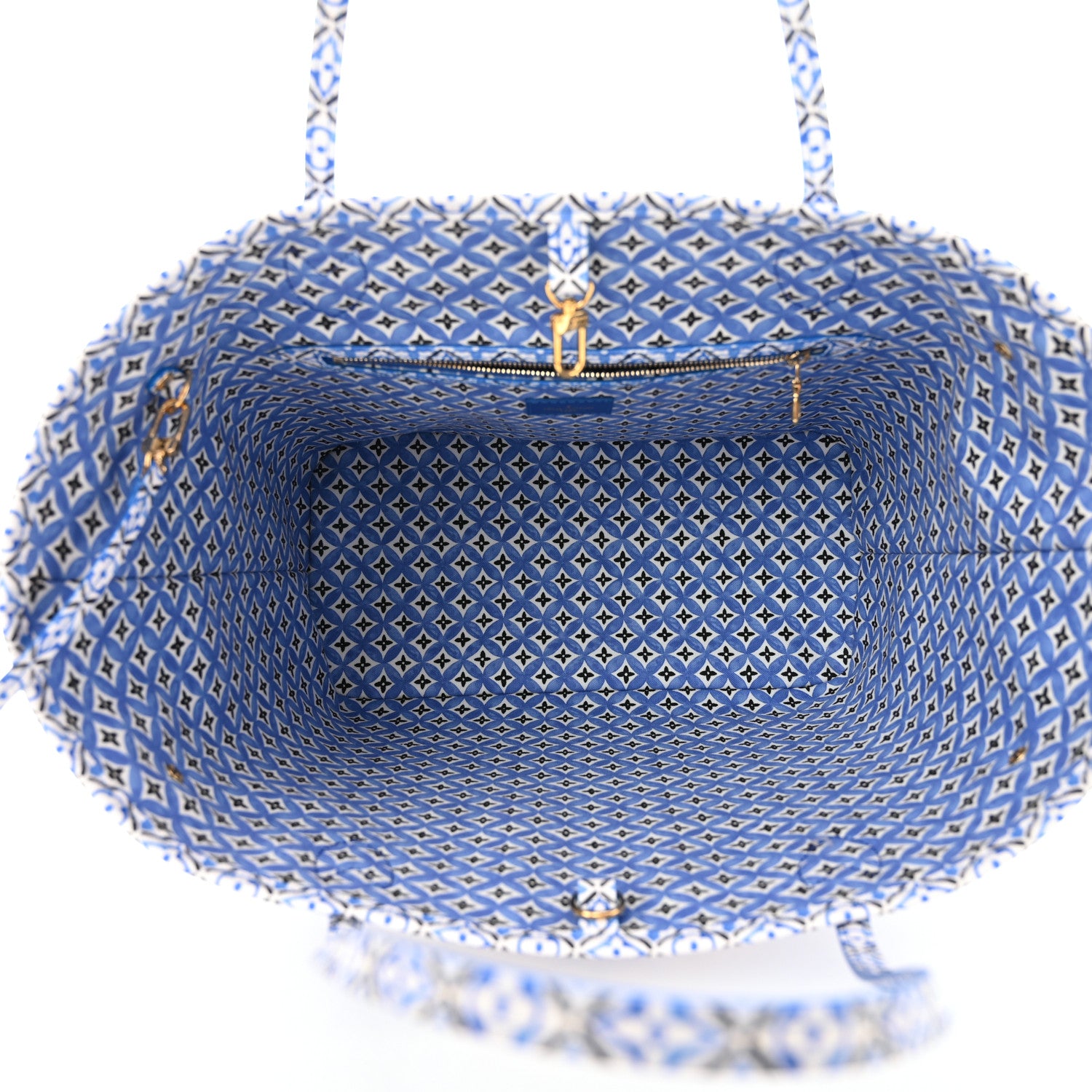 Louis Vuitton Monogram Giant By The Pool 2.0 Neverfull MM Blue 6 of 11