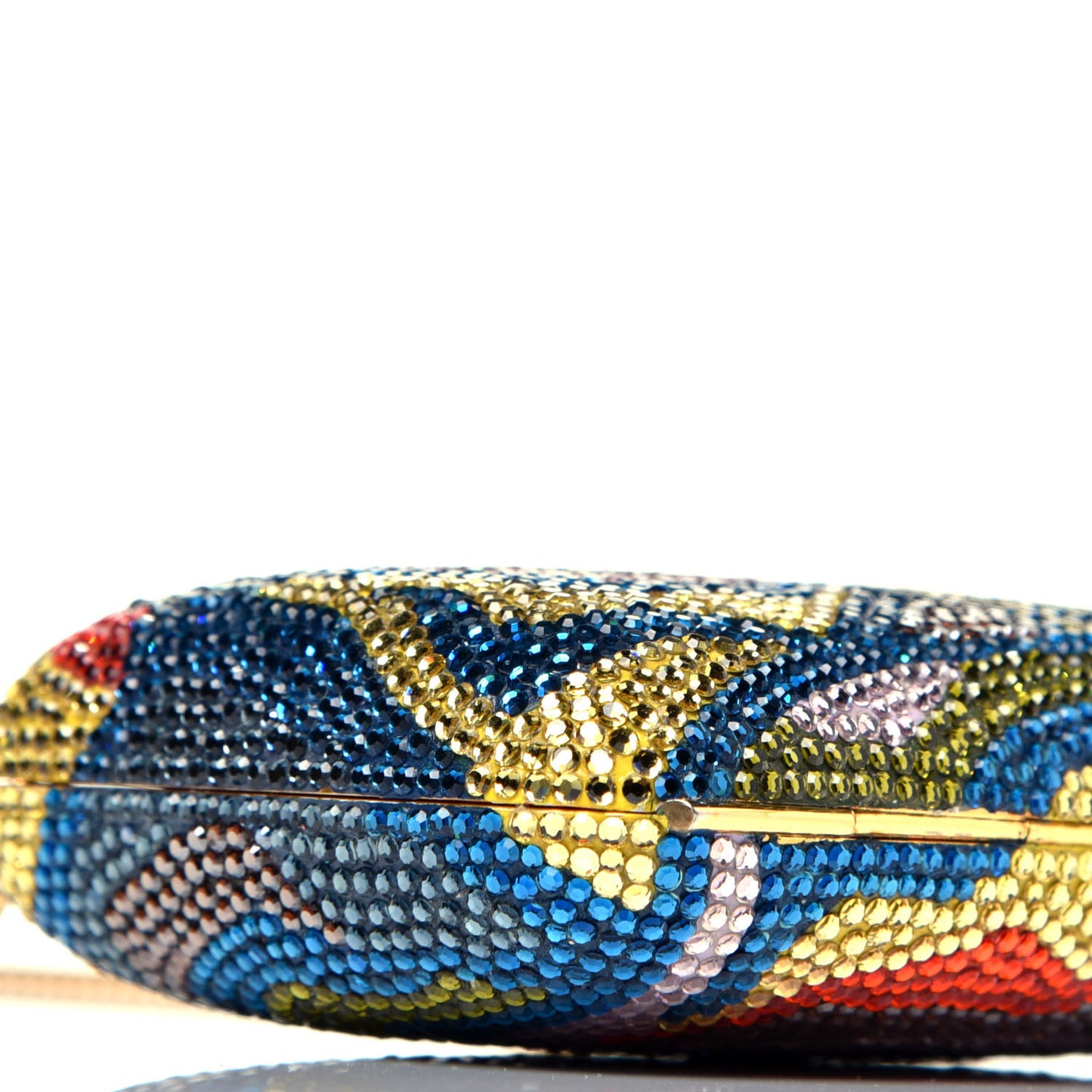Swarovski Crystal Miniaudiere Clutch Multicolor
