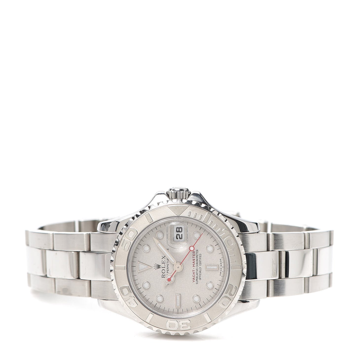 Stainless Steel Platinum 29mm Yacht-Master Watch Silver 169622