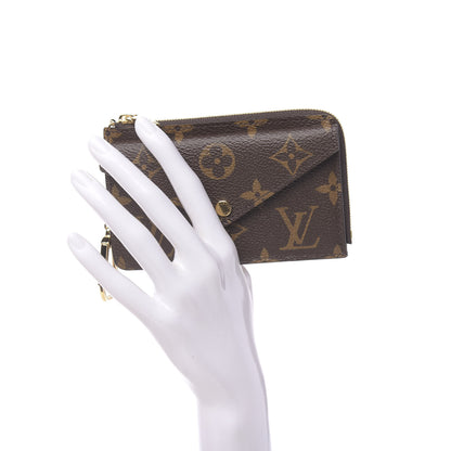 Louis Vuitton Monogram Recto Verso Card Holder Black 2 of 7
