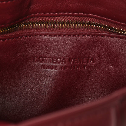 Bottega Veneta Nappa Maxi Intreccio Padded Cassette Crossbody Bag Dark Red 6 of 9