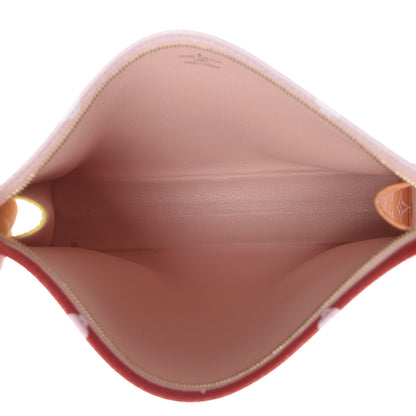 Louis Vuitton Monogram Giant Toiletry Pouch 26 Rouge 4 of 8