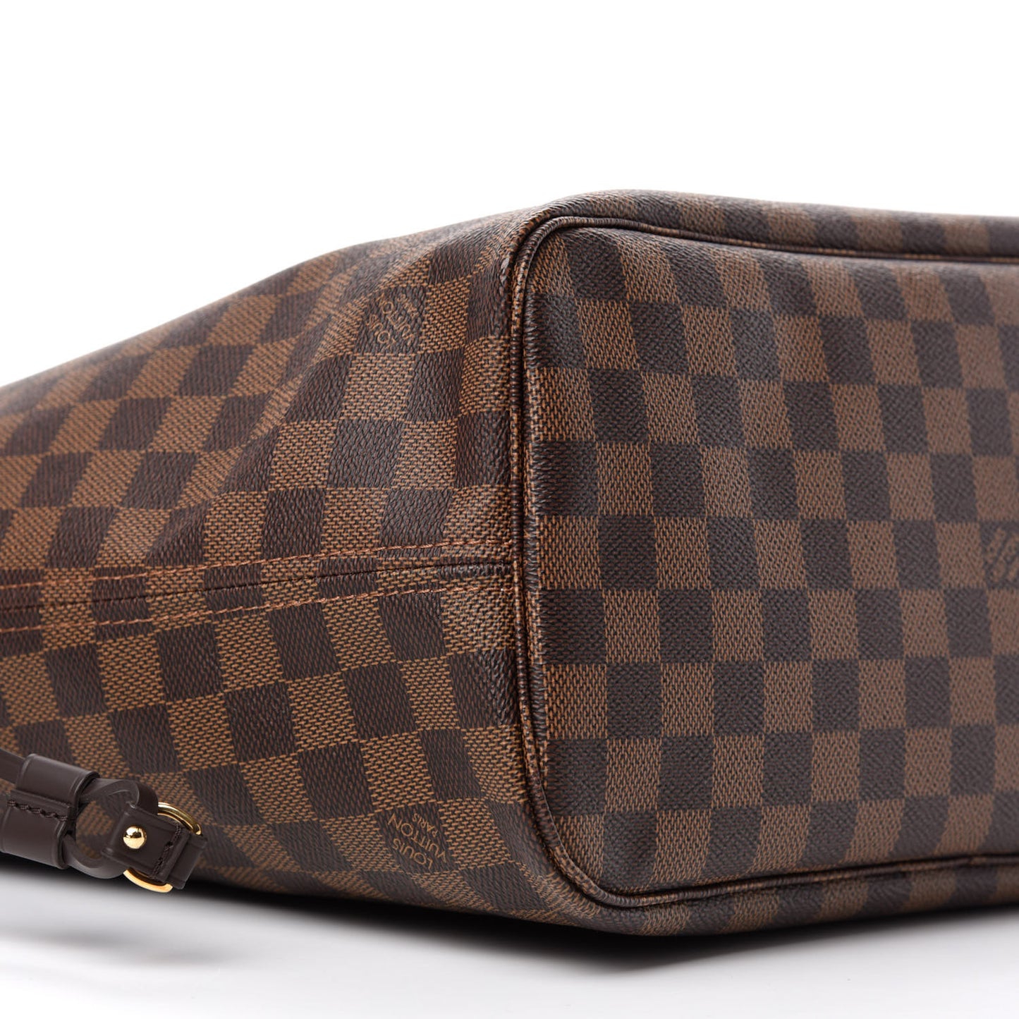 Damier Ebene Neo Neverfull MM Rose Ballerine