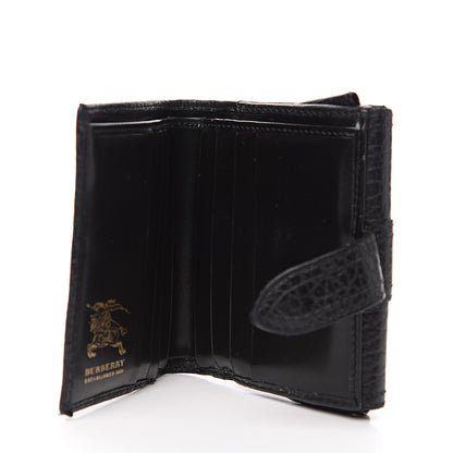 Burberry Horseferry Check Compact Wallet Black 4 of 9