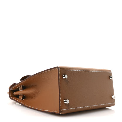 Hermes Epsom Kelly Sellier 25 Gold 4 of 11