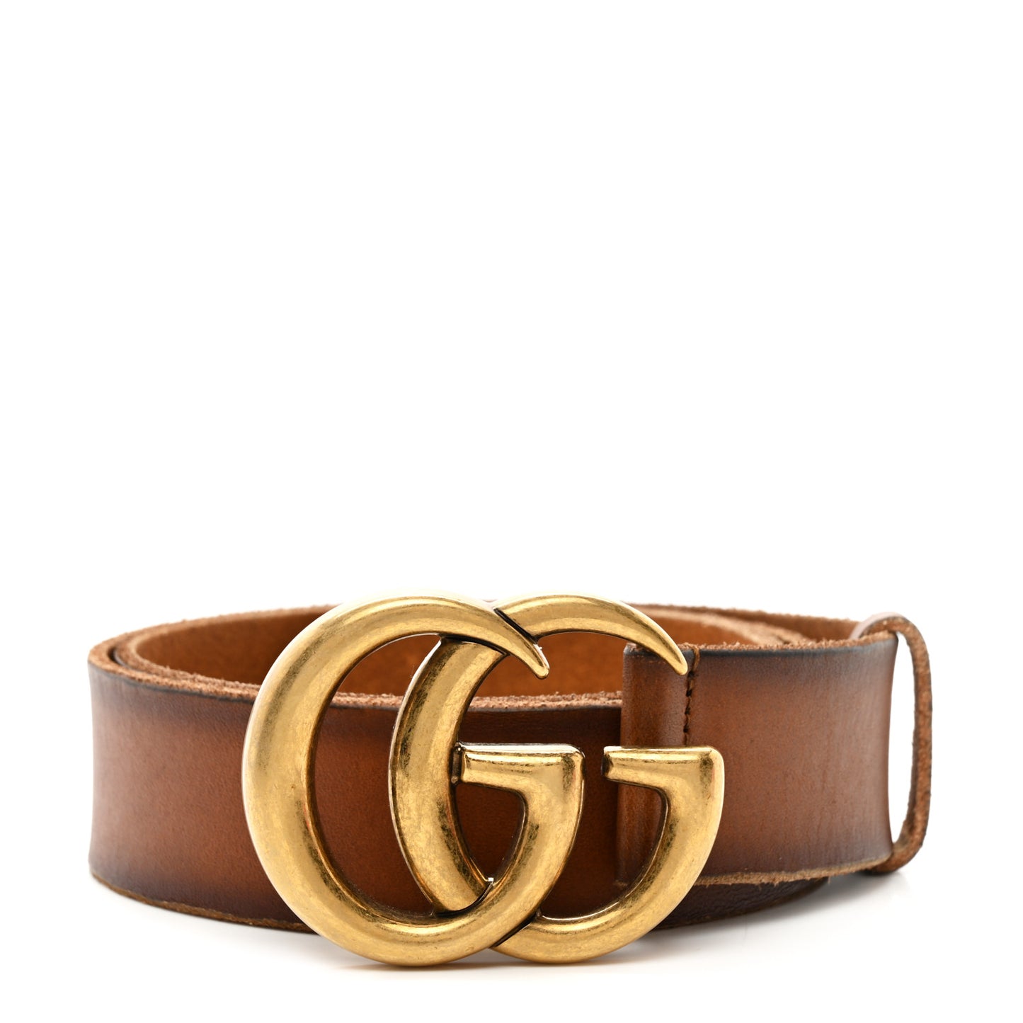 Faded Calfskin Double G 40mm Belt 85 34 Cuir