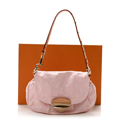 Louis Vuitton Monogram Denim Sunset Washed Pink 10 of 10