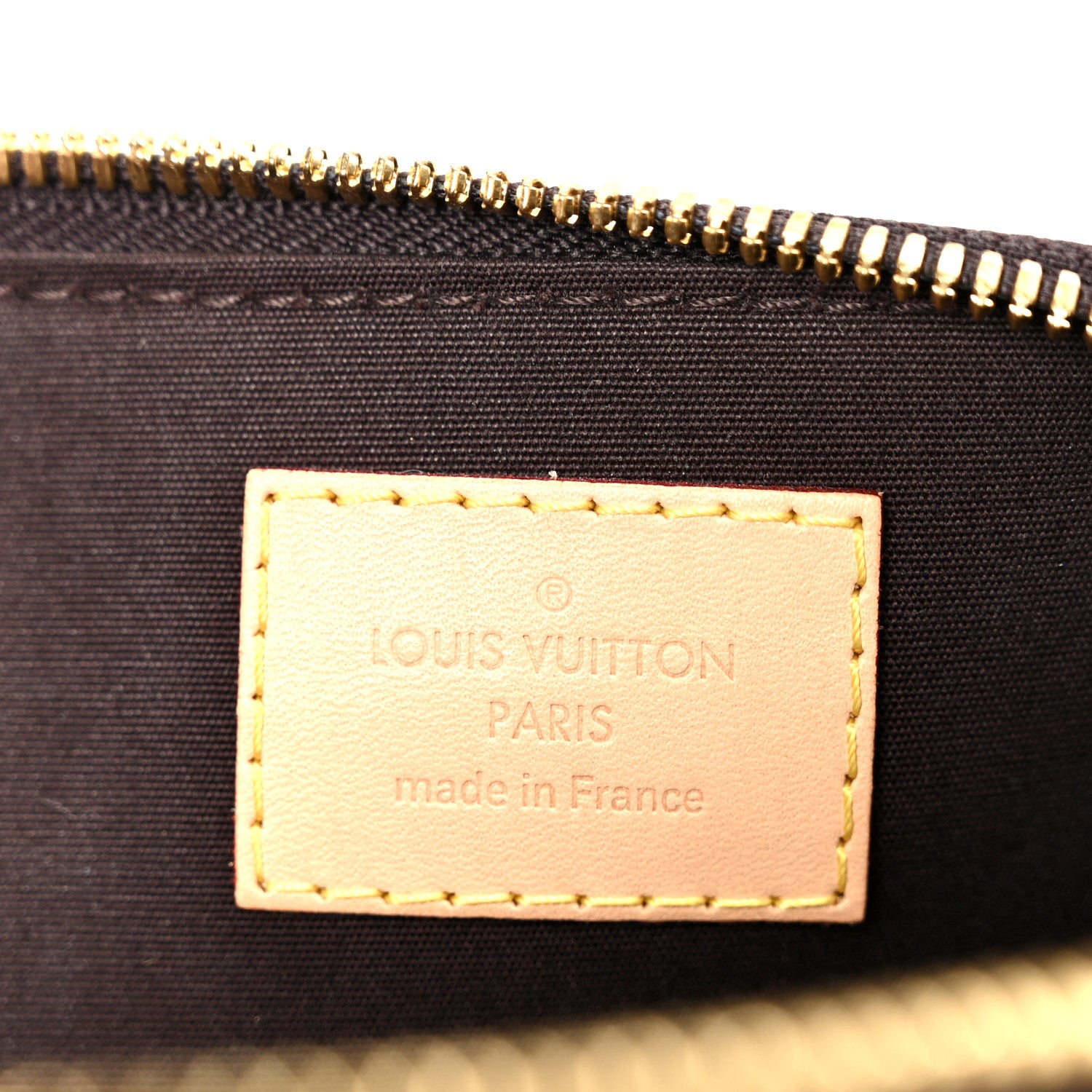 Louis Vuitton Vernis Alma BB Amarante 6 of 13