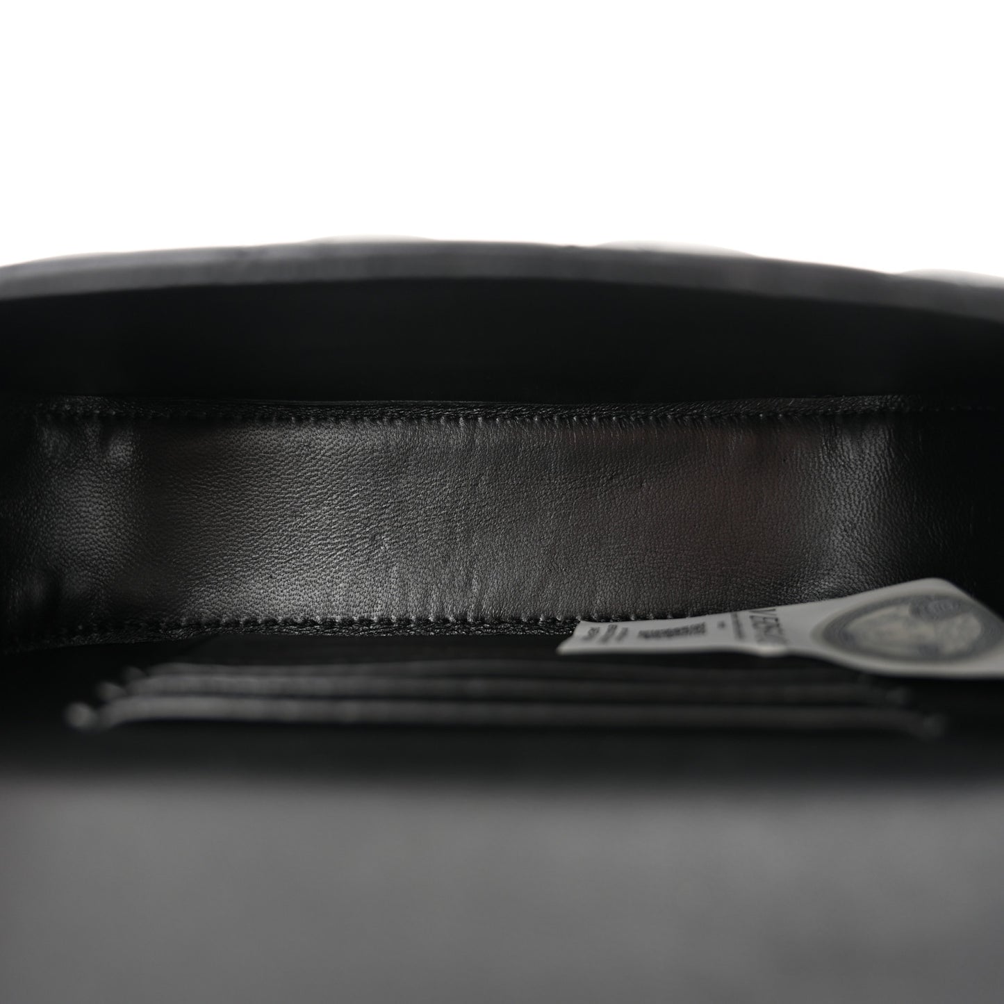 Nappa Quilted Virtus Evening Bag Black